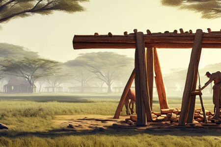 V Zambii byla objevena 476 tisíc let stará dřevěná konstrukce. Kdo je jejím autorem?