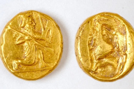 V Turecku byl objeven 2 400 let starý zlatý poklad