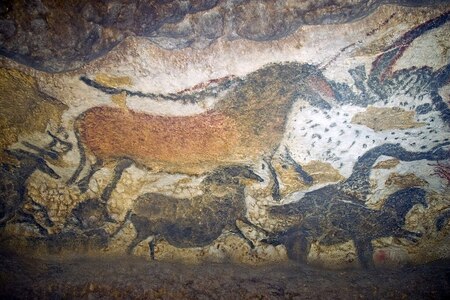 Malby v jeskyni Lascaux!  Od jejich nálezu uběhlo 85 let