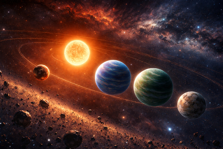 Planety naruby: Astronomové objevili soustavu, která popírá učebnice