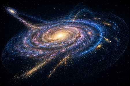 Mléčná dráha pod mikroskopem: Gaia odhalila neklidné srdce galaxie