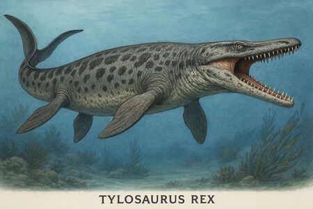 Mořský T. rex: Tylosaurus jako tyran z hlubin oceánu