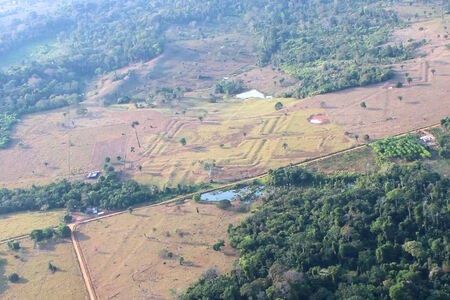 Geoglyfy vytvořené dávnou civilizací objevené v amazonském deštném pralese
