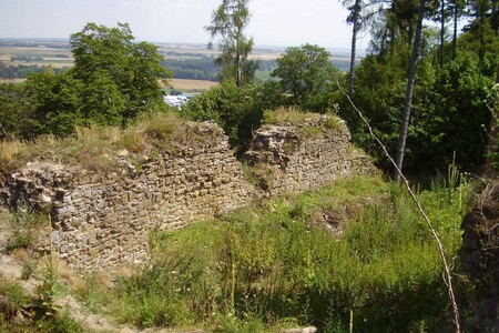Ruiny hradu Cvilín, svědkové zákeřné vraždy?