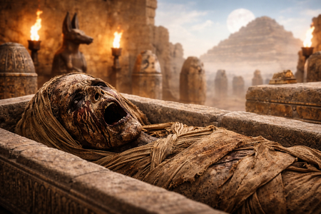 Legenda o plačící mumii: Mýty a fakta o egyptských kletbách ze Sakkáry