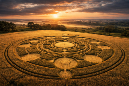 5 nejzáhadnějších novodobých kruhů v obilí: Jsou to vzkazy od mimozemské civilizace