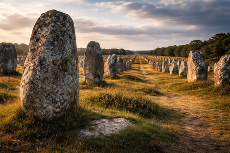 Záhadné monumenty: Jak vznikly aleje v Carnacu?