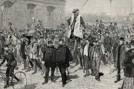 Pekař na chůdách zdolal téměř 3000 kilometrů