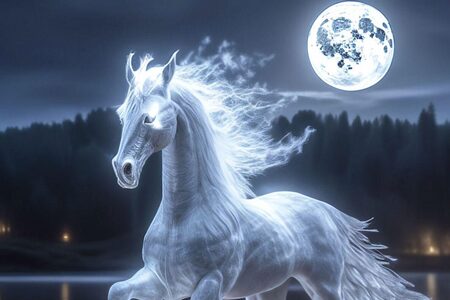 Noční kůň ze švýcarských močálů: Děsivý postrach neopatrných poutníků!