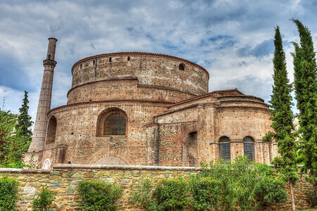 Soluňská rotunda byla antickým chrámem, kostelem i mešitou