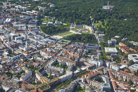 Karlsruhe: Město ve tvaru vějíře vyrostlo nejen kvůli tulipánům