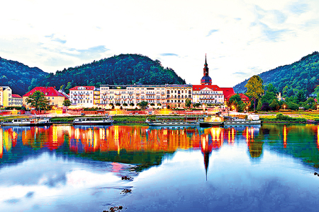 Bad Schandau nabízí hudební zážitek i pod vodou