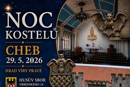 Noc kostelů 2026 v Husově sboru v Chebu