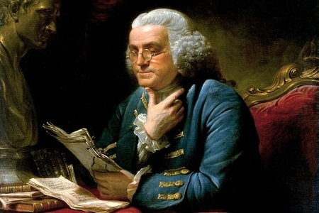 Benjamin Franklin: Vynálezce ploutví, který sedí nahý u okna