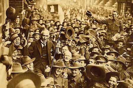 Australský premiér v Paříži mluvil za 60 000 mrtvých