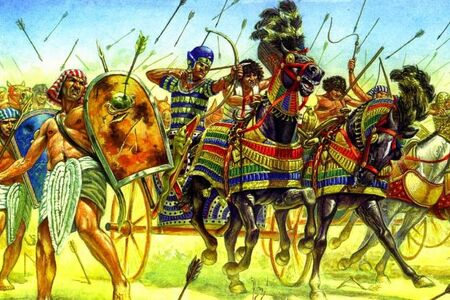 4 podlé zrady v egyptském válečnictví: Soupeře ochromí klisna i kočky