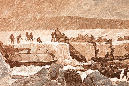 Greelyho expedice: Zapomenutí polárníci jedli podrážky, svíčky i přátele