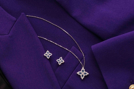 Krása bílého zlata a šperků Diamond Princess od Roberto Coin