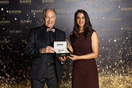 Rado a legendární kriketové hvězdy Smriti Mandhana