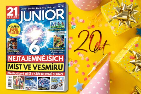 Časopis JUNIOR 21.století, se kterým děti rostou, slaví 20 let