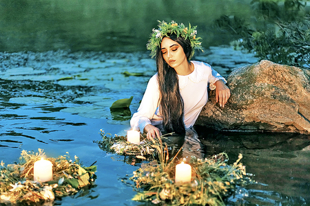 Kouzlení s vodou z potoků a studánek