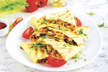 Quesadilla s kuřecím masem
