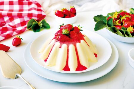 Obrácená panna cotta