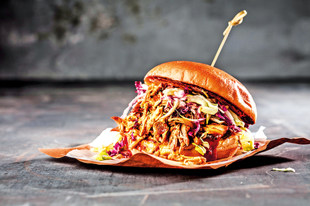 Šťavnatý hamburger