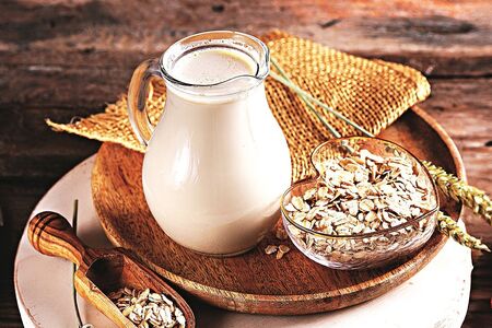 Domácí ovesné mléko