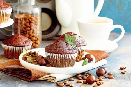 Čokoládové muffiny