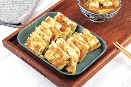 Čínský flatbread se sezamem