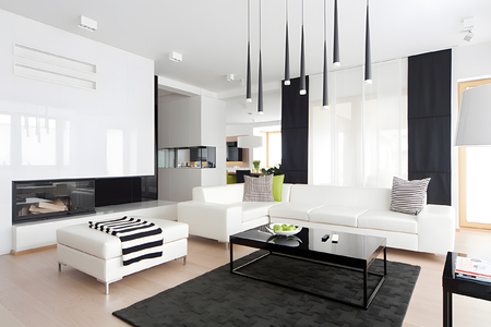 Design v kontrastu materiálů a barev