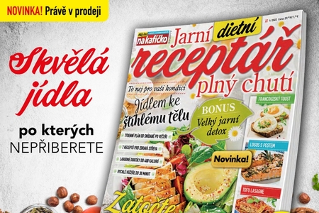 Dietní jarní receptář právě vyšel