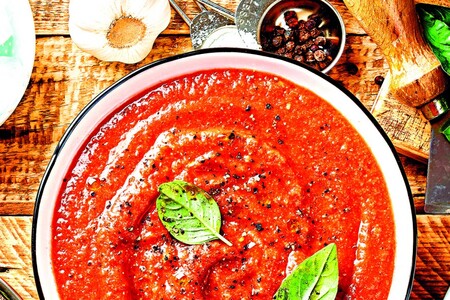 Studená polévka gazpacho