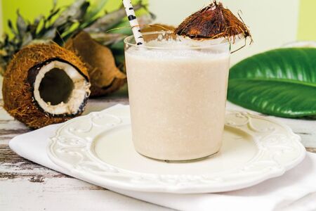 Kávovo-banánové smoothie