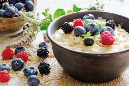 Ovocná fajnovka zvaná porridge