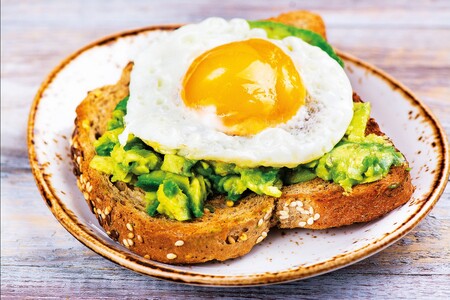 Toasty s guacamole a vejci