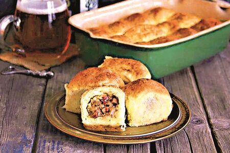 Plněné slané buchty