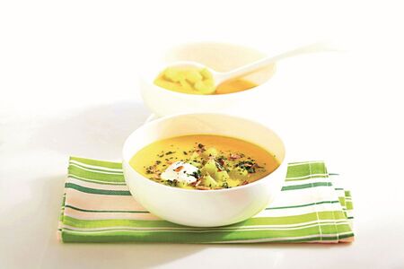 Kedlubnová polévka s tymiánem