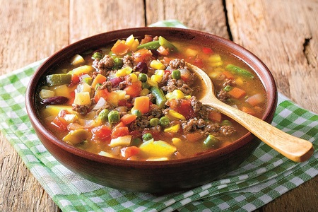 Hamburgerová polévka