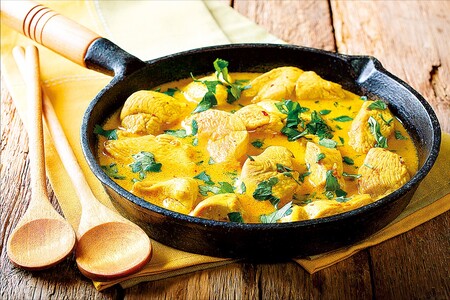 Indická kuřecí korma