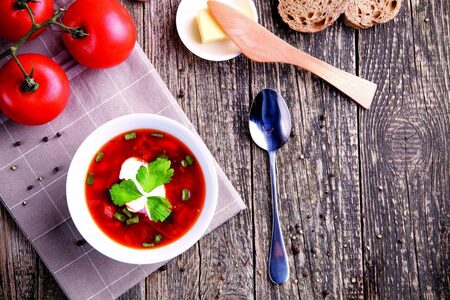 Tukožroutská polévka z paprik