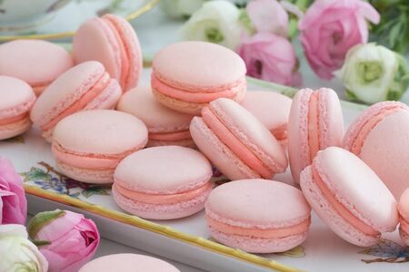 Jak na pestrobarevné makronky